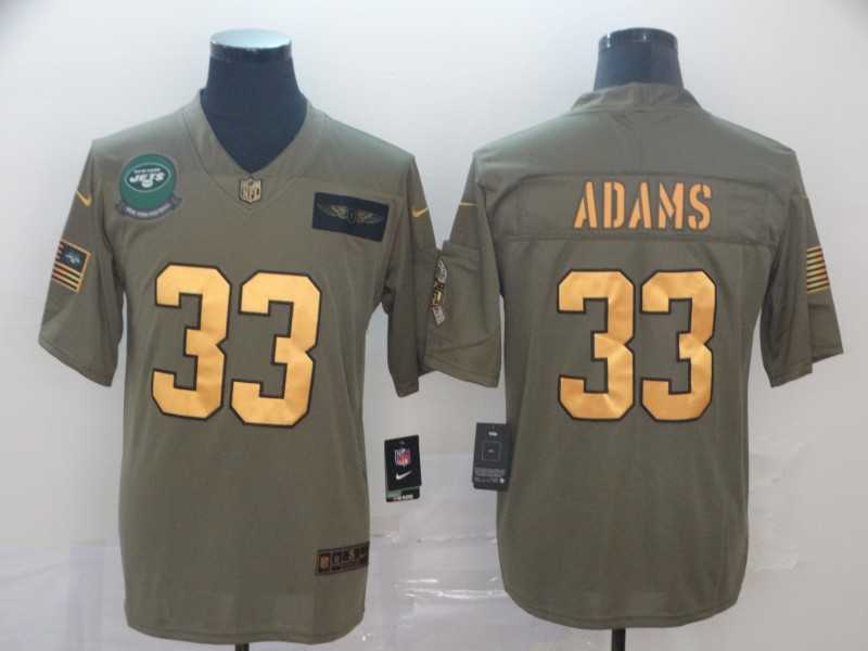 Nike Jets 33 Jamal Adams 2019 Olive Gold Salute To Service Limited Jersey,We sell and wholesale Nike Jets 33 Jamal Adams 2019 Olive Gold Salute To Service Limited Jersey on line form chian!